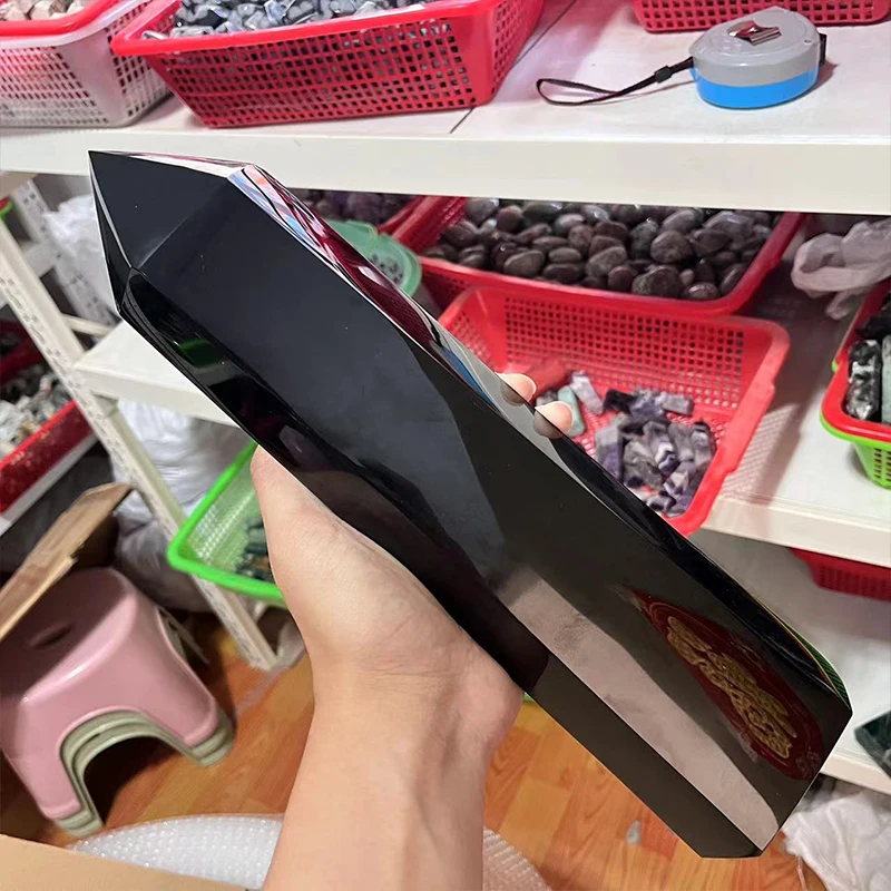 Wholesale Spiritual Natural Healing Large Crystal Tower Crafts Quartz Crystal Point Tower For Decoration