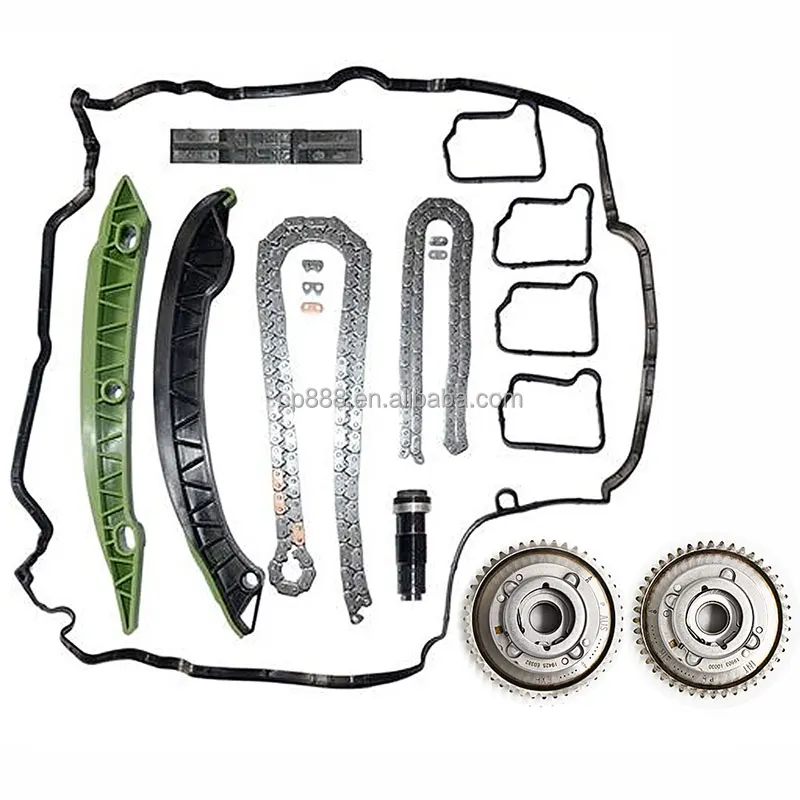M271 Engine Timing Chain Kit For Mercedes 271 Turbocharger C180 C200 C250 E 200 CGI 2710503447 2710503347
