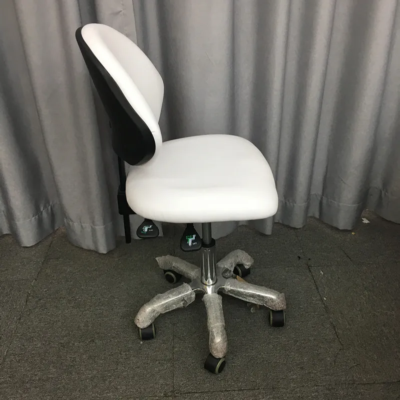 New style beauty salon  stool with very comfortable backrest rolling master chair