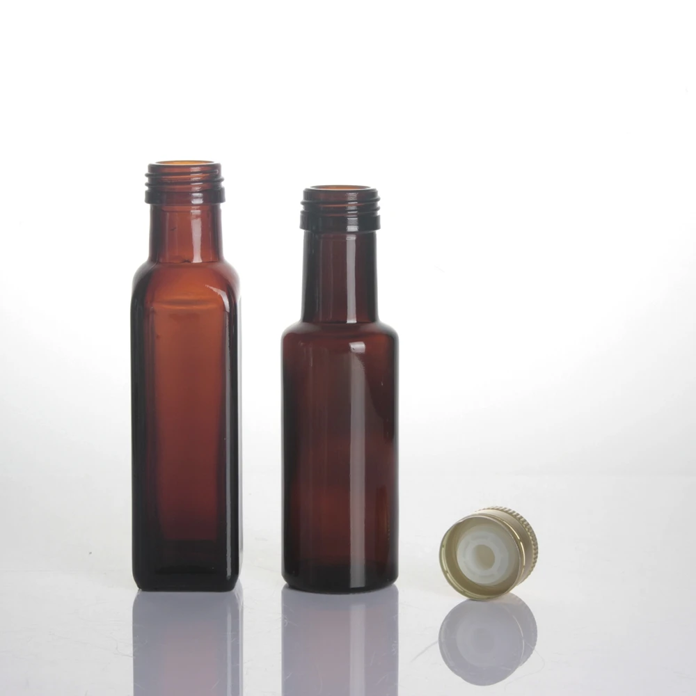 stocked round square AG color 250/500/750ml Dorica bottle olive oil bottle