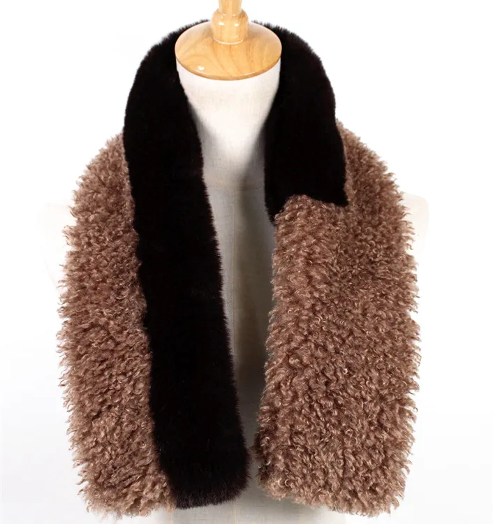 Женские шарфы с воротником, длинная шаль из искусственного меха, дизайнерская шаль с отверстием на плече, розовый шарф с лисьим мехом для мужчин