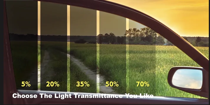 HD-CR Series Top Quality Ultra Hd Anti UV Ray 3m Quality car tint Heat Insulation tinted glass Solar Window Film auto film