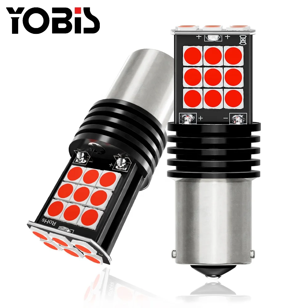 1156 BA15S 1157 BAY15D T20 7443 3030 24SMD Canbus поворотный свет угловые огни