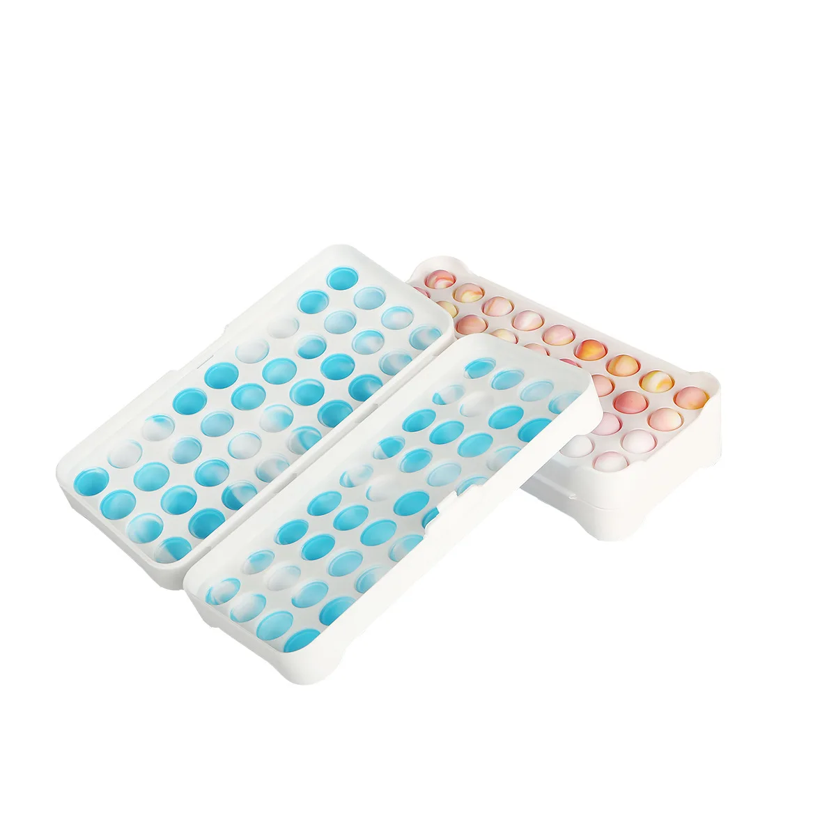 Оптовая продажа цена поп-пузырь силиконовый пенал, встроенный в транспортное средство пенал сумка сенсорные тарелочки беспокойная игрушка