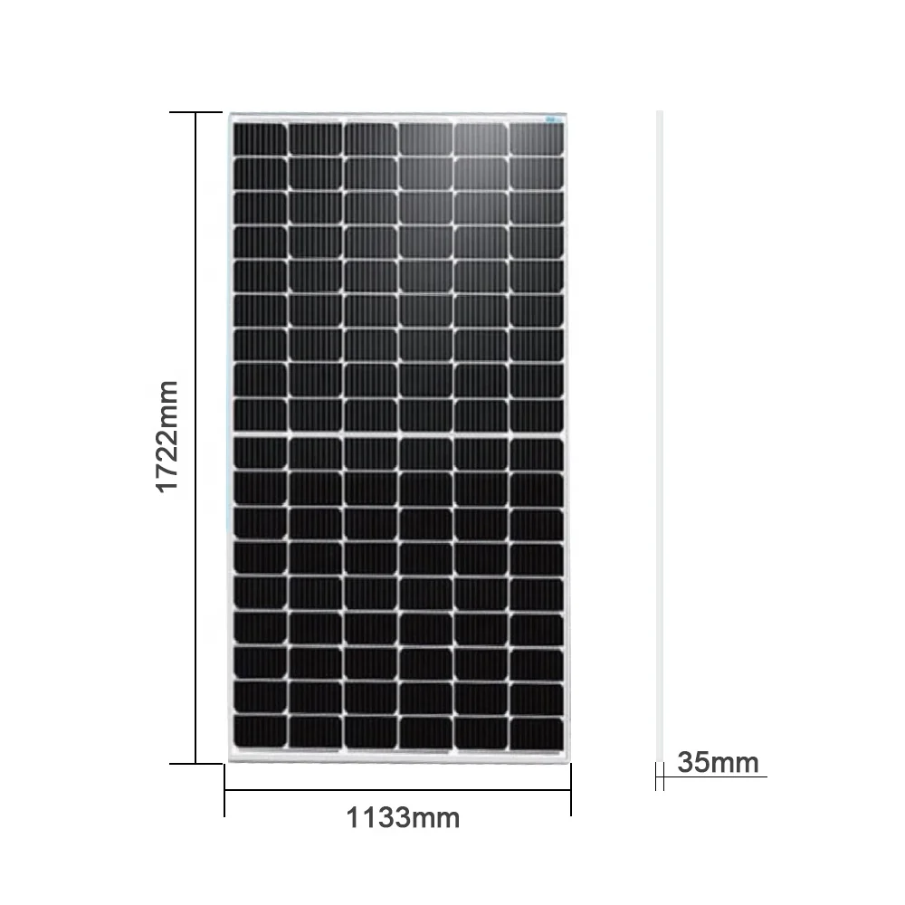 340W 360W 380W 400W Factory Price Solar Panels Home Use Power System Solar Cells Panel Solar