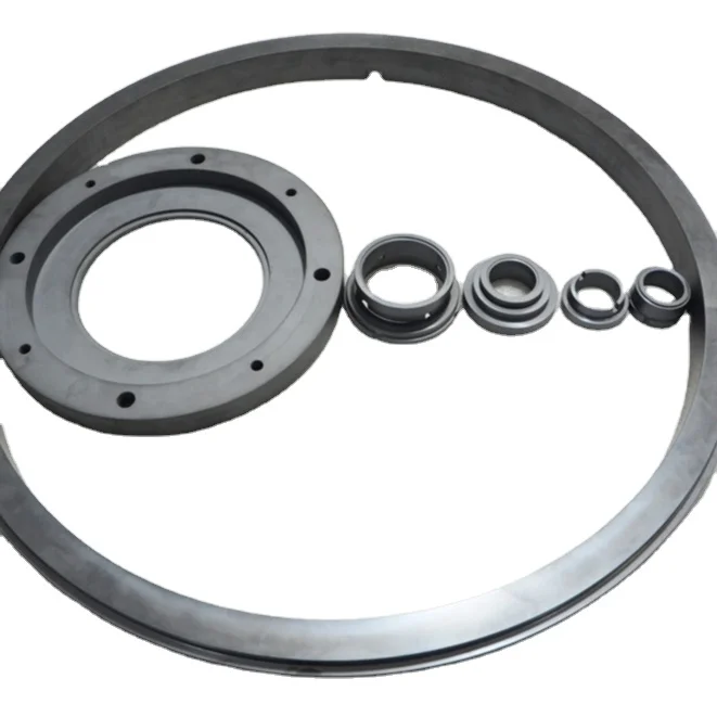 Pump Anti-corrosion Durable High Temperature Extra-Large O RingSIC & SSIC & SSIC+C Silicon Carbide High Precision Valved Seal
