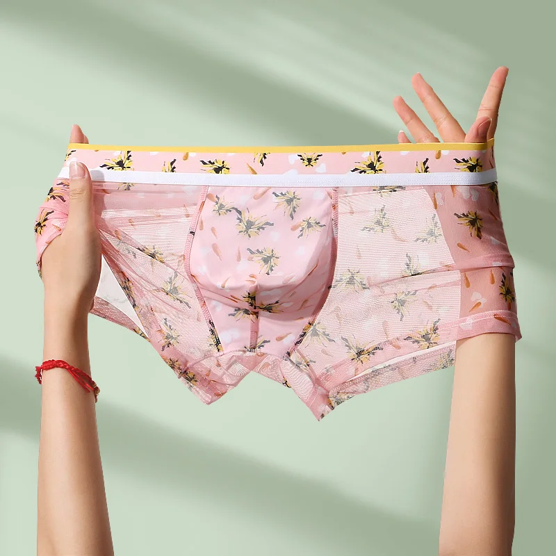 factory custom yellow white splice sexy mens bodysuit underwear boxer briefs