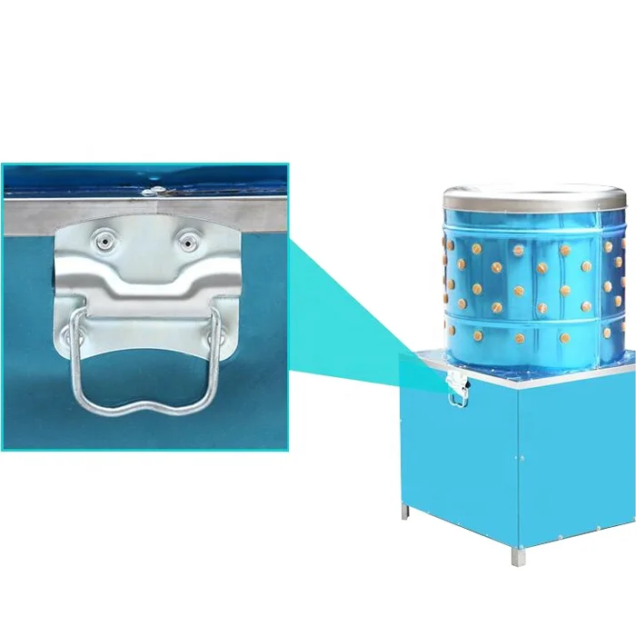 200-300 Chicken/hour Commercial Butchery Equipment Chicken Plucker/poultry Depilation Machine