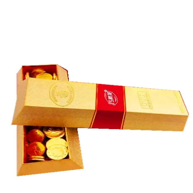 Golden color alu foil paper chocolate gift wrapping paper chocolate packaging paper