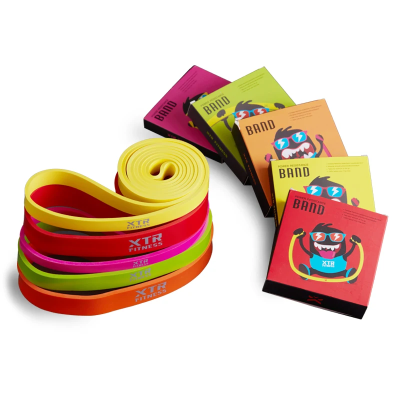 
Fitness Resistance Band Set Latex Resistance Band Hip Elastic Gym Exercise Loop Resistance Bands 