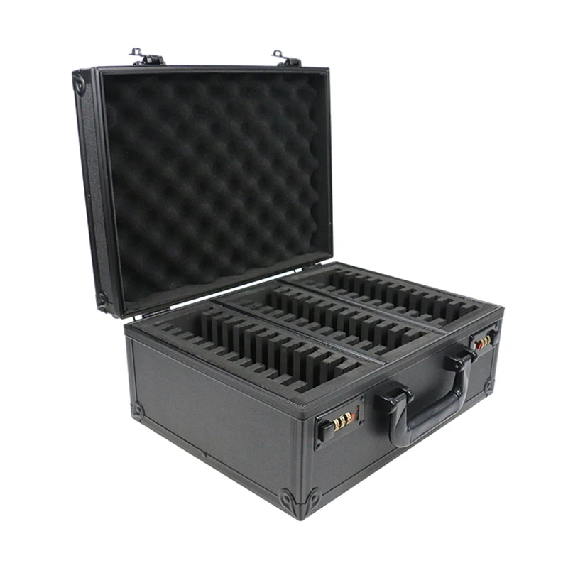 sports card grading cases slotted Case waterproof hard psa slab case Card Case with 6 Rows for PSA, BGS, HGA and CSG