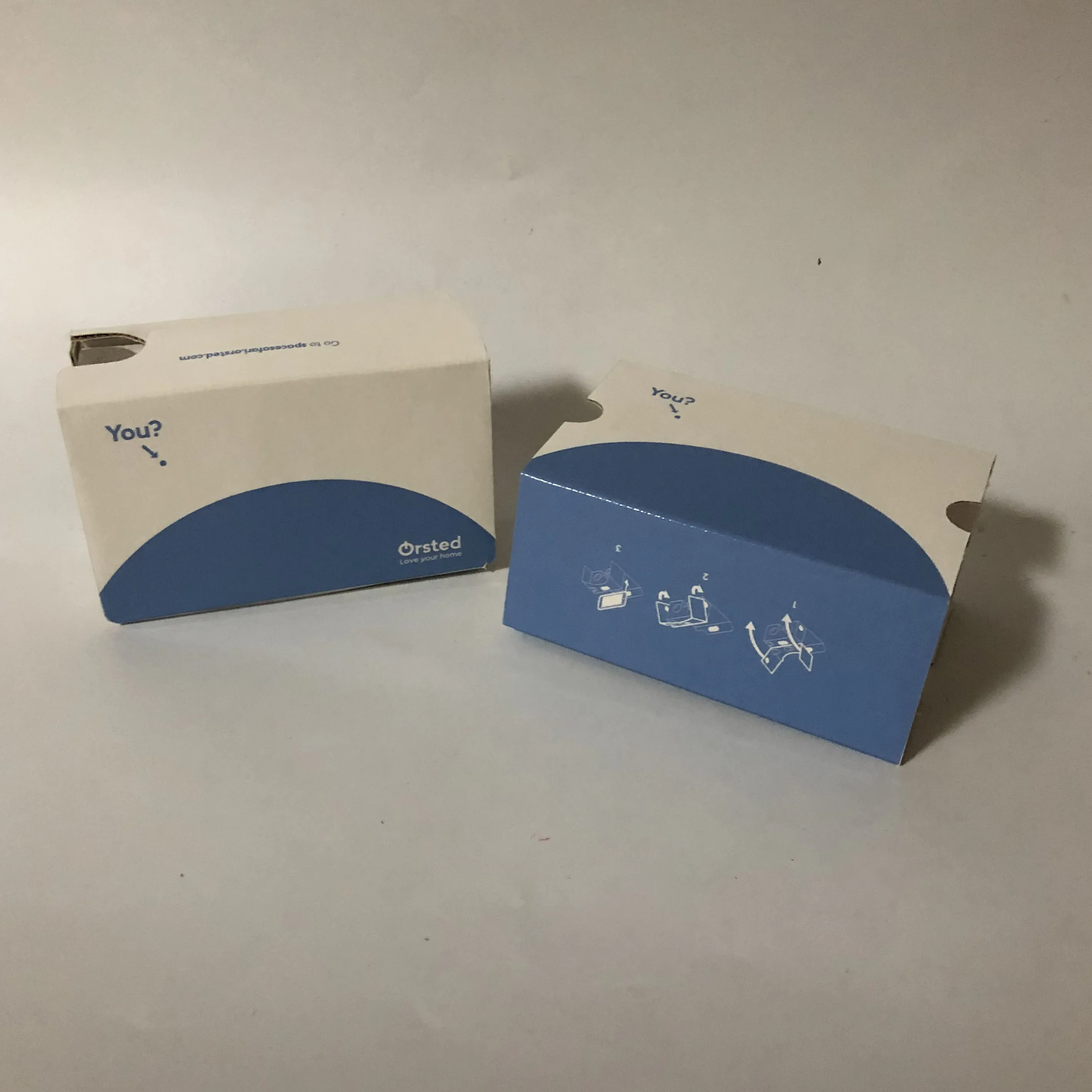 VR google cardboard glasses