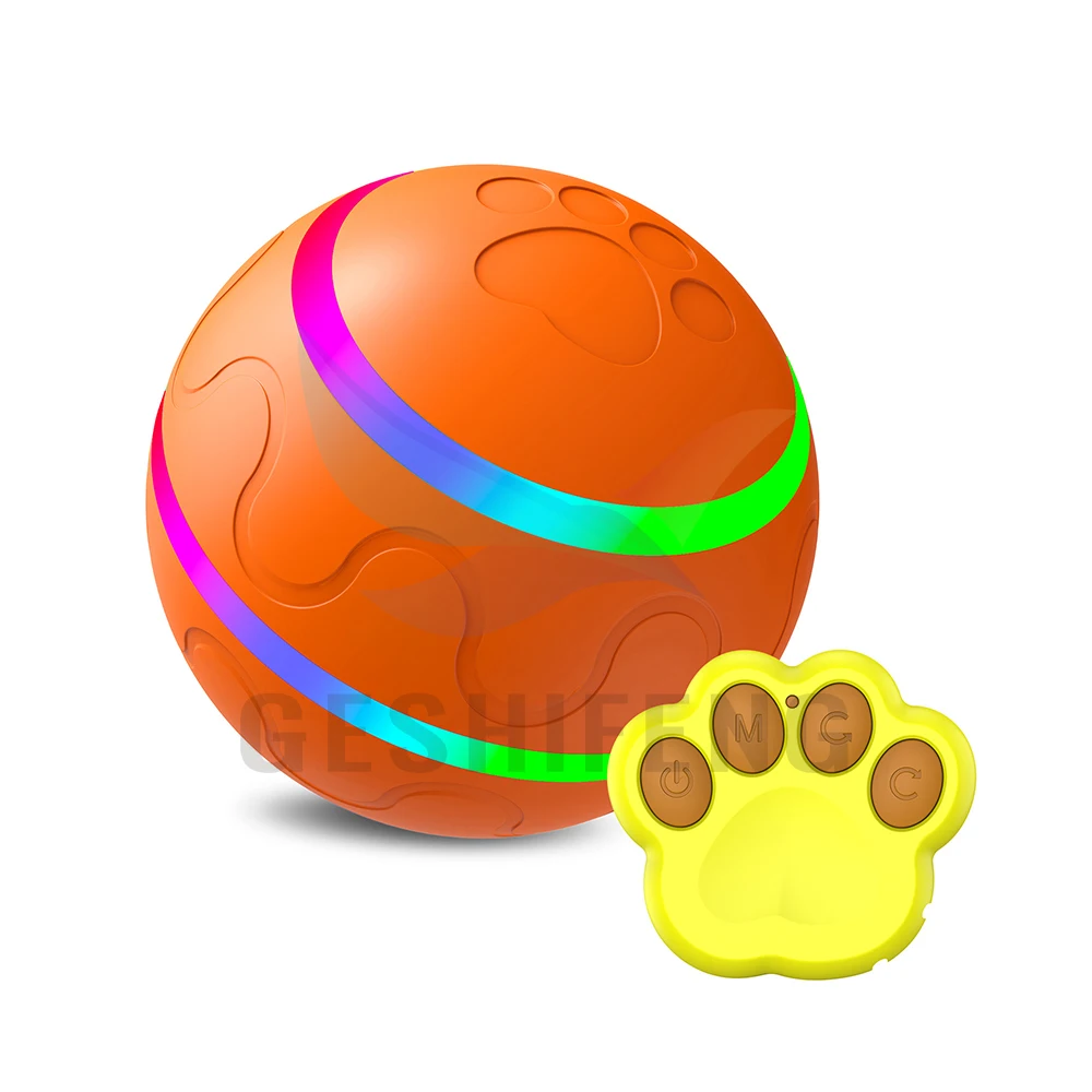 Hot Selling Automatic Moving Cat Toy Ball Smart Interactive Cat Toys Ball for Cat