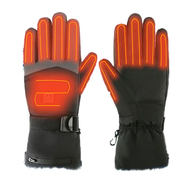 Hot sale waterproof heat glove heated snowmobile gloves for men ski gloves