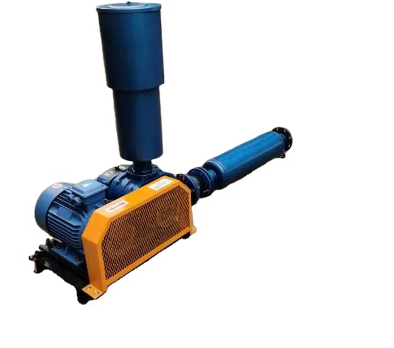 Roots Blower 1.5 KW  vacuum Roots Blower Low noise High Pressure Electric Air Blower For Industrial