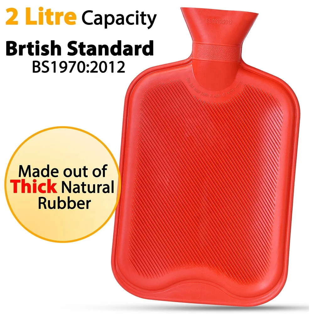 carton knitted cover for pvc hot water bag warmer rubber hot water bottle 2000ml chinese supply