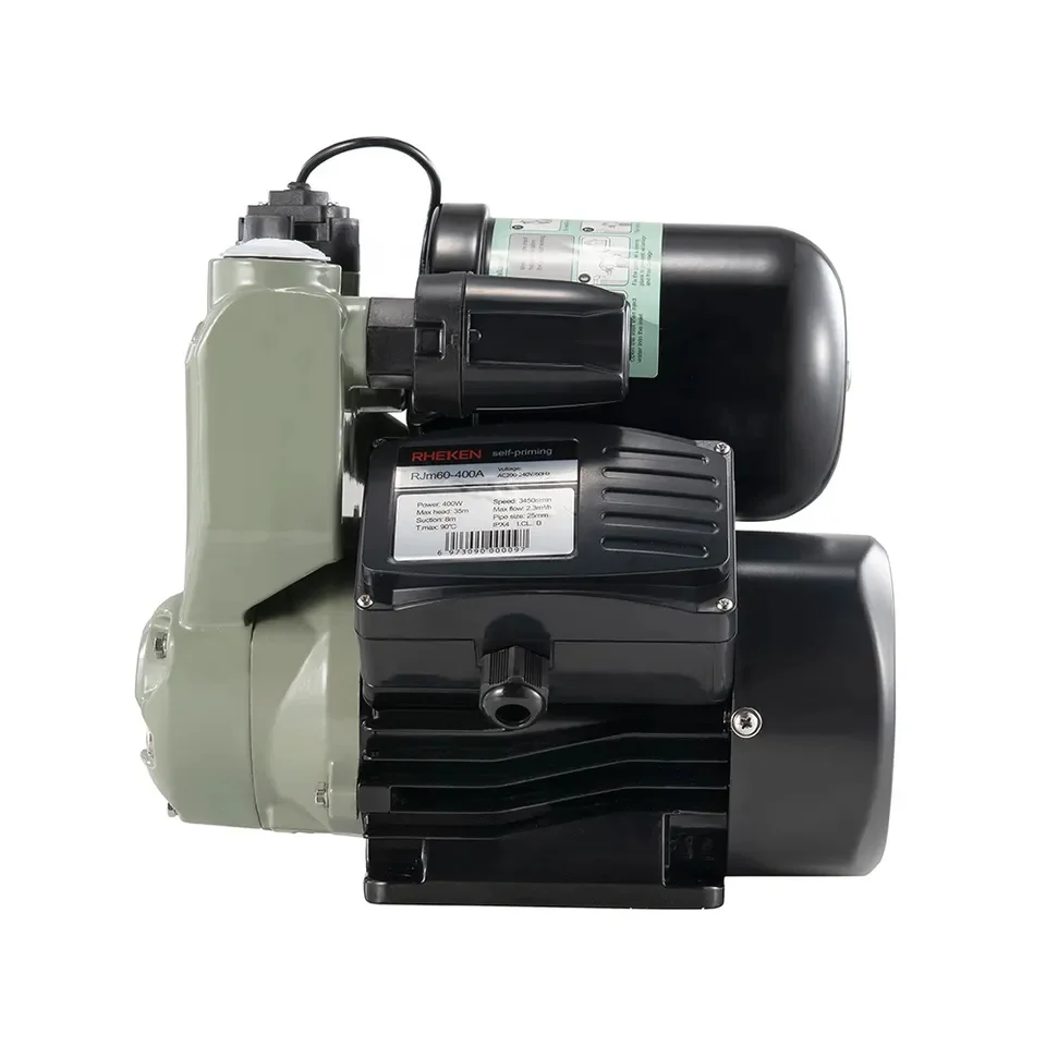 Slient home shower self priming booster water pump