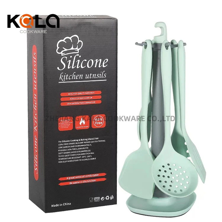 Лидер продаж на amazon кухонные аксессуары бытовые приспособления наборы кухонной посуды с антипригарным покрытием набор кухонных