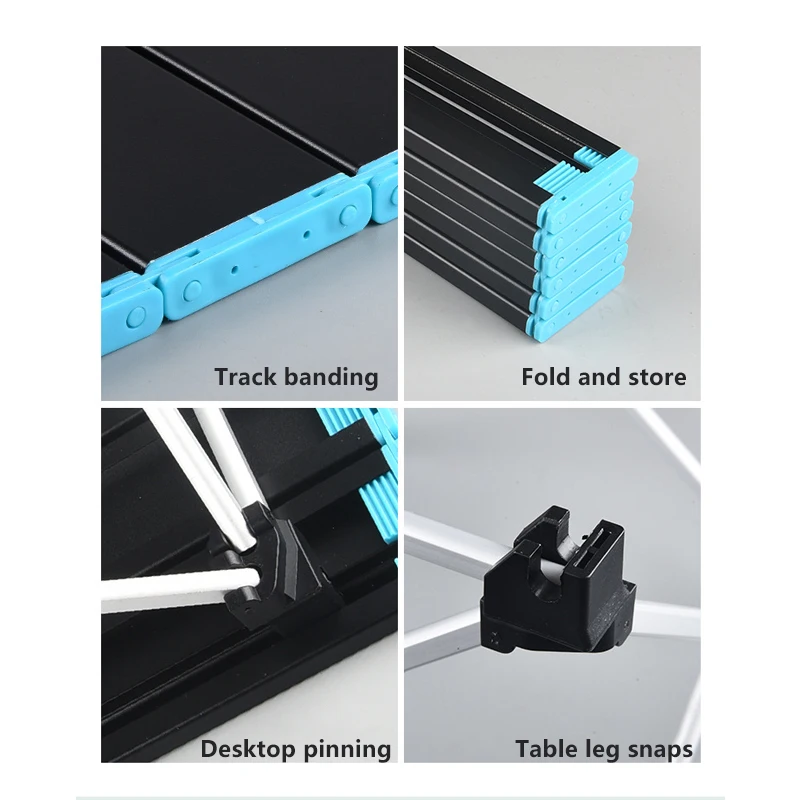 Good Selling White Plastic Round Folding Foldable Outdoor Table