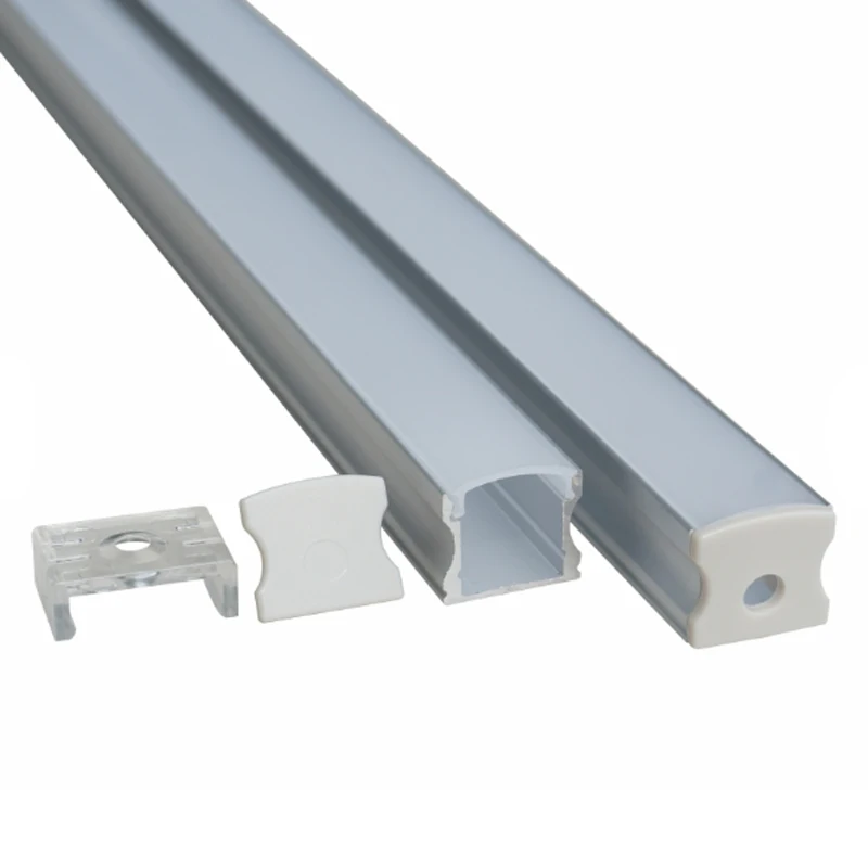 aluminum profile u shape 10cm light box aluminum profile for led strips light 12mm LED Profile Aluminium Channel