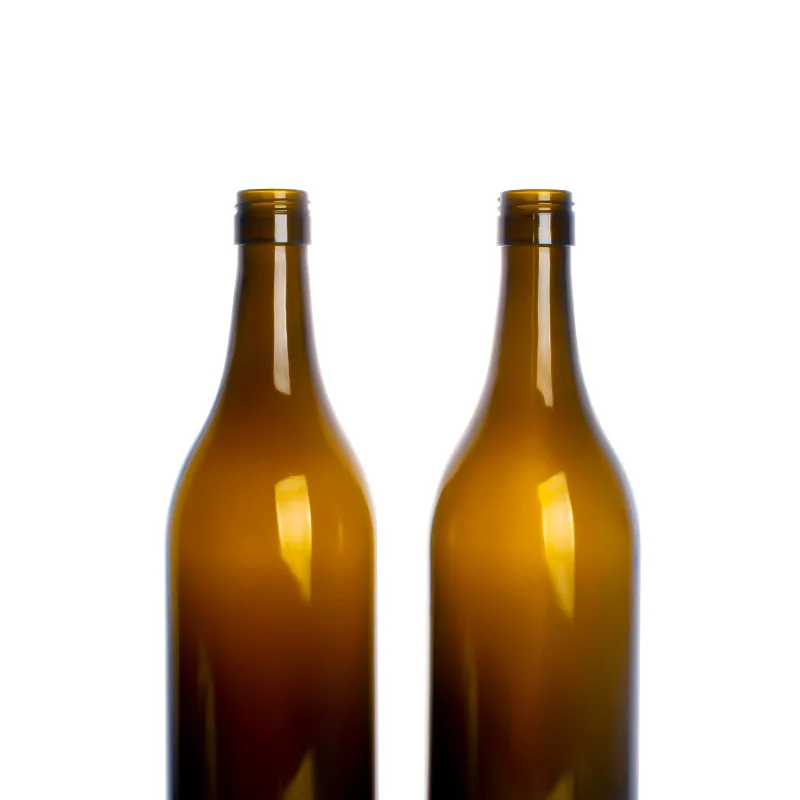 Custom empty burgundy shape cork finish drinking glass wine 375/750ml red wine bottle for liquor wine champagne