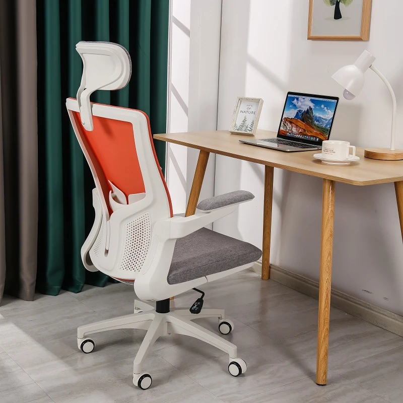 
Mesh Office Chair Office Desk Chair Breathable Chair with Comfortable Lumbar Support Liftable and Reversible Armrest 