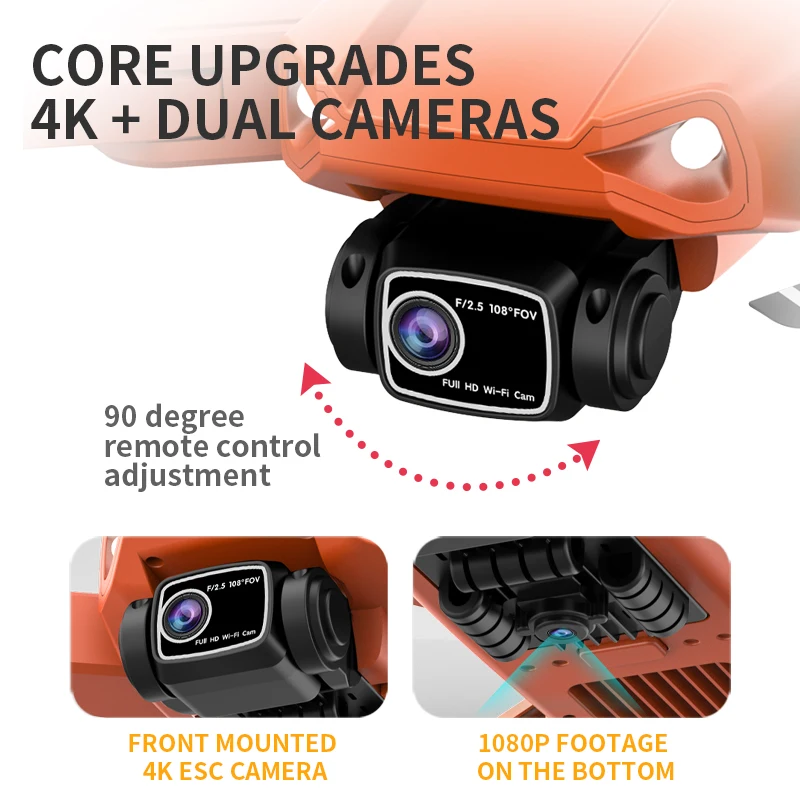 Best Seller Dron L900 Pro SE 4k 5G WIFI GPS Returen & Follow Foldable 25 Mins Long Range L900 Pro Drone with 4k Camera And GPS
