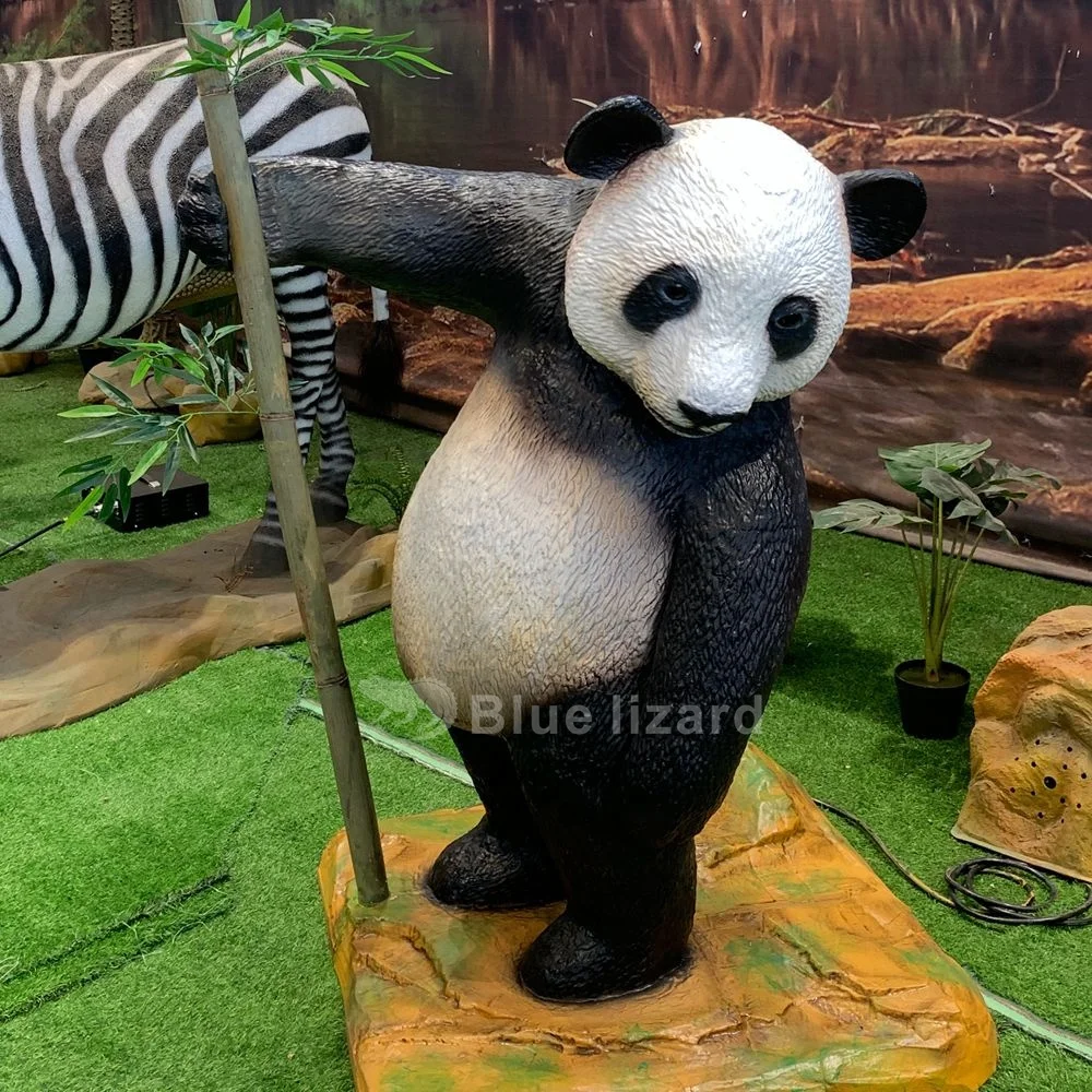 China Animatronic Animal Model Animatronic Panda For Sale