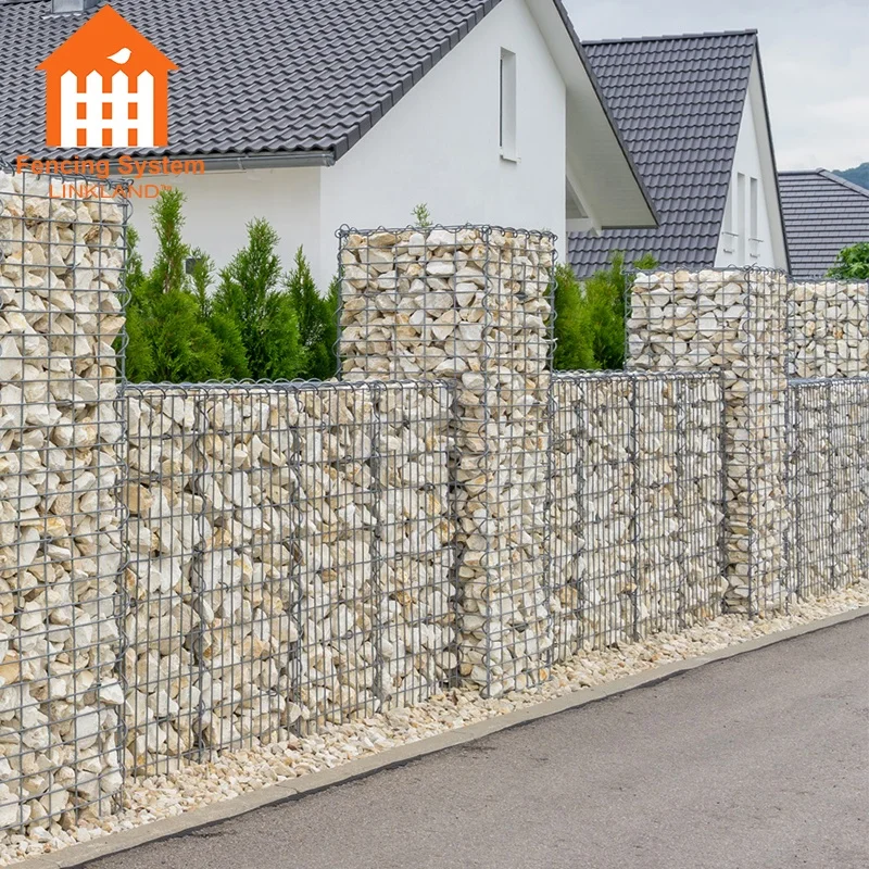 Low price gabion box welded mesh galvanized wire mesh gabion