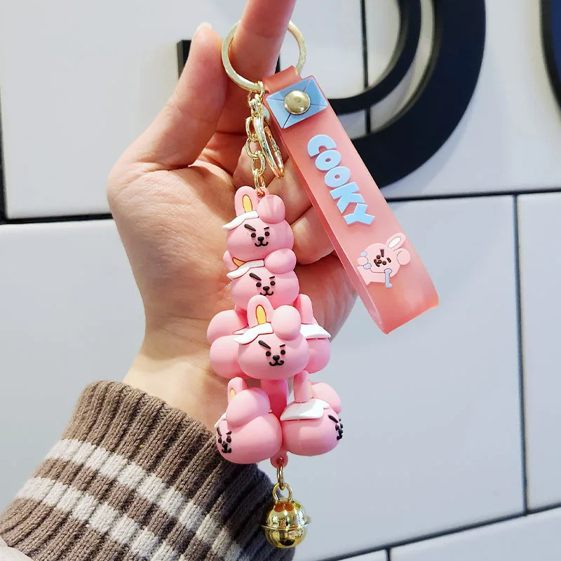 Лидер продаж Брелоки для ключей с персонажами Kpop модные звезды милые аниме-брелки подарки kpop-фанатов брелоки оптом