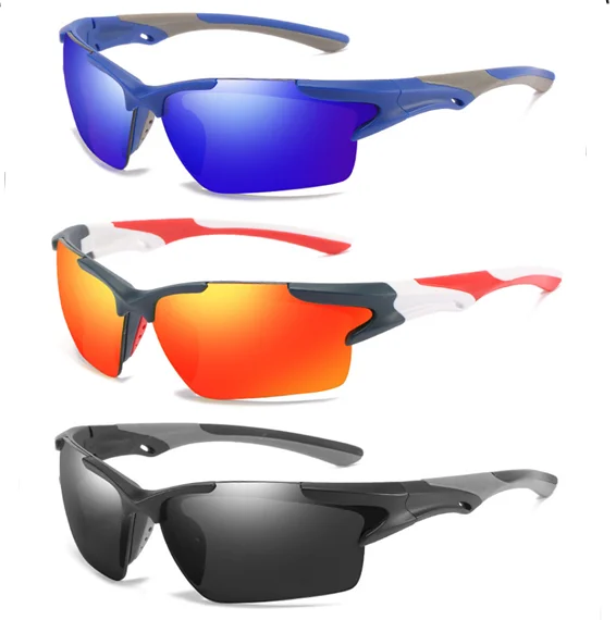 sport sunglasses cycling men women UV protection bike sun glasses for driving running eyewear polarized shades
