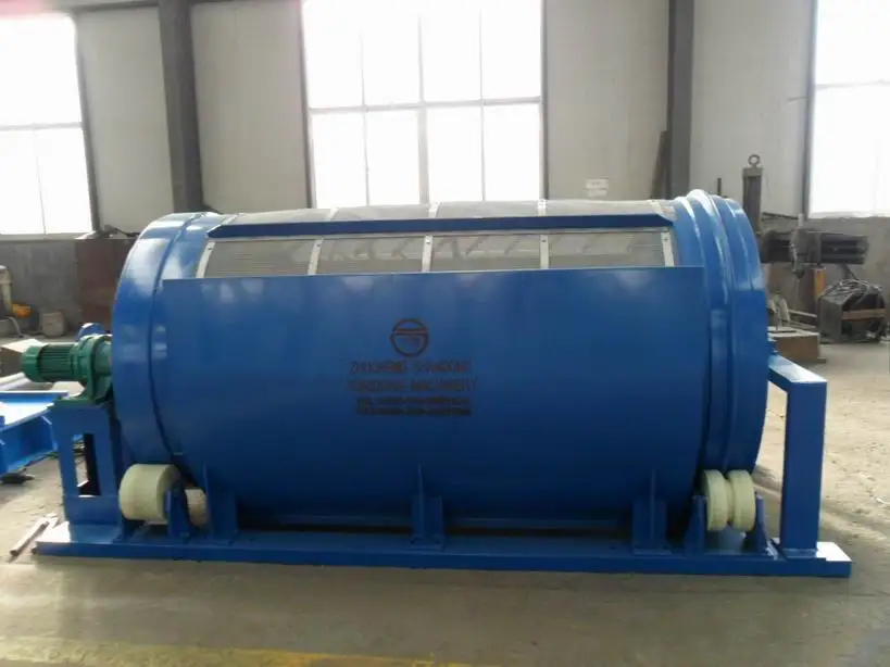 Rotary type automatic wastewater treatment solid liquid separator