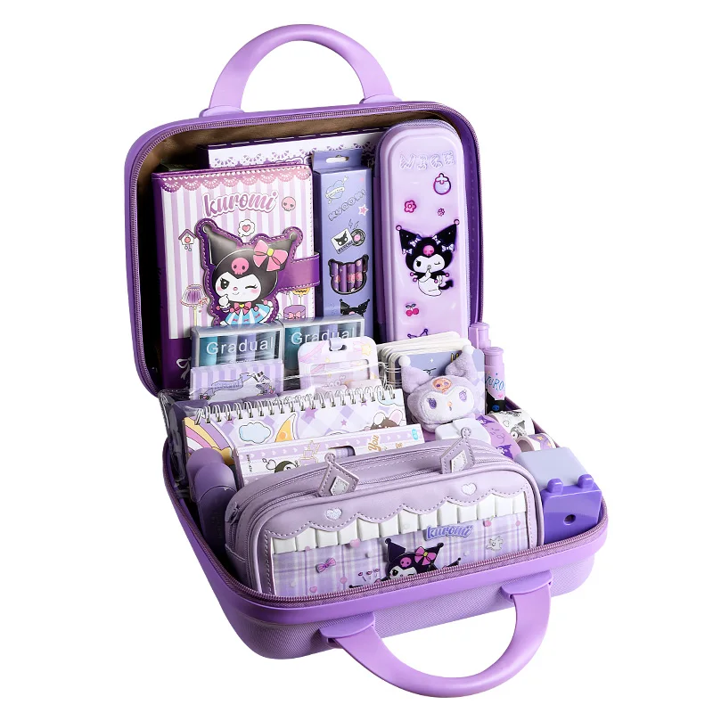 Рождественские подарки для детей Sanrio Милая креативная Подарочная коробка канцелярские и школьные принадлежности набор канцелярских принадлежностей