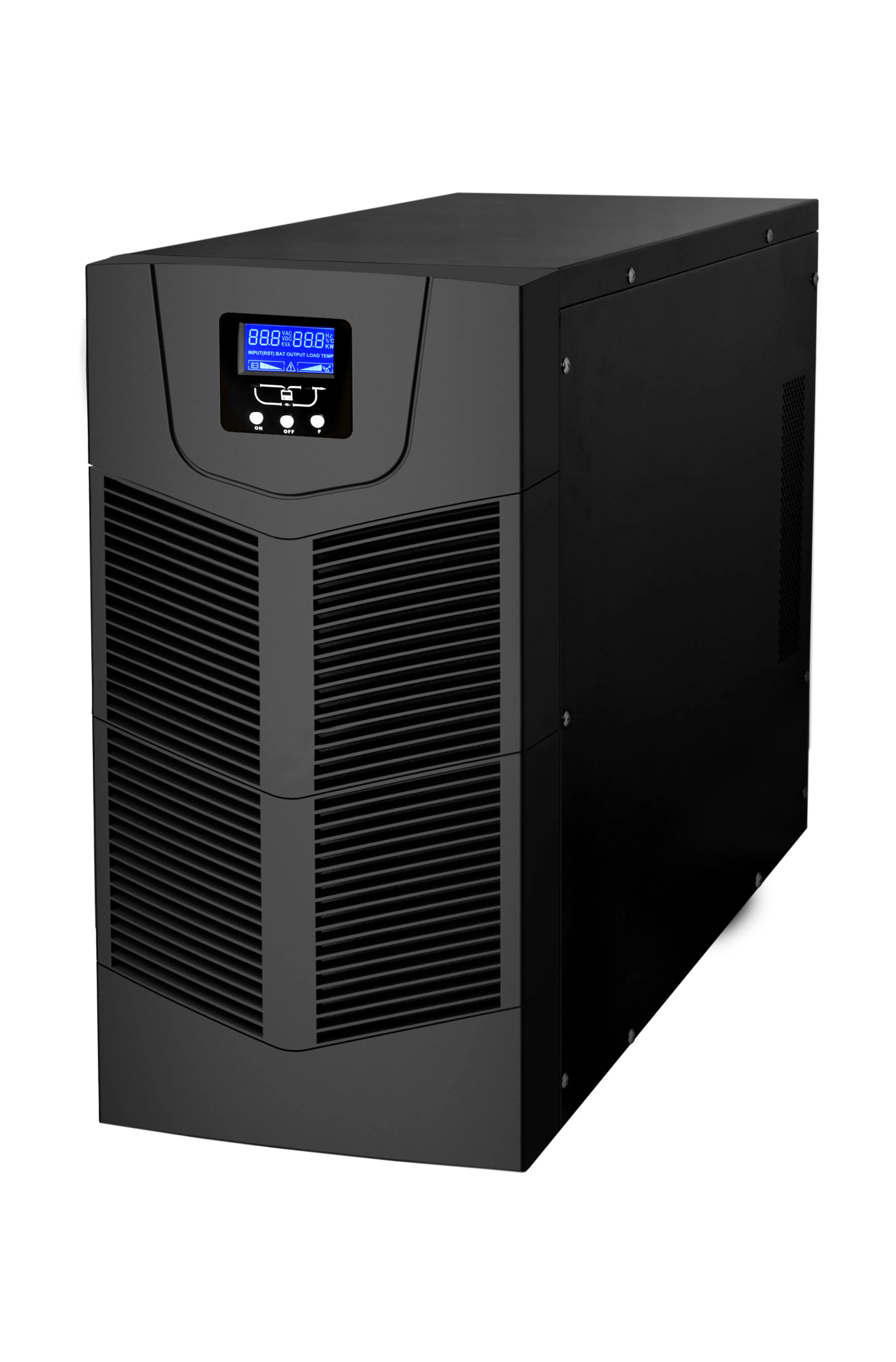 High Frequency Online UPS Uninterruptible Power Supply 6KVA 10KVA 20KVA Latest Three Level Tech for Indoor Application.