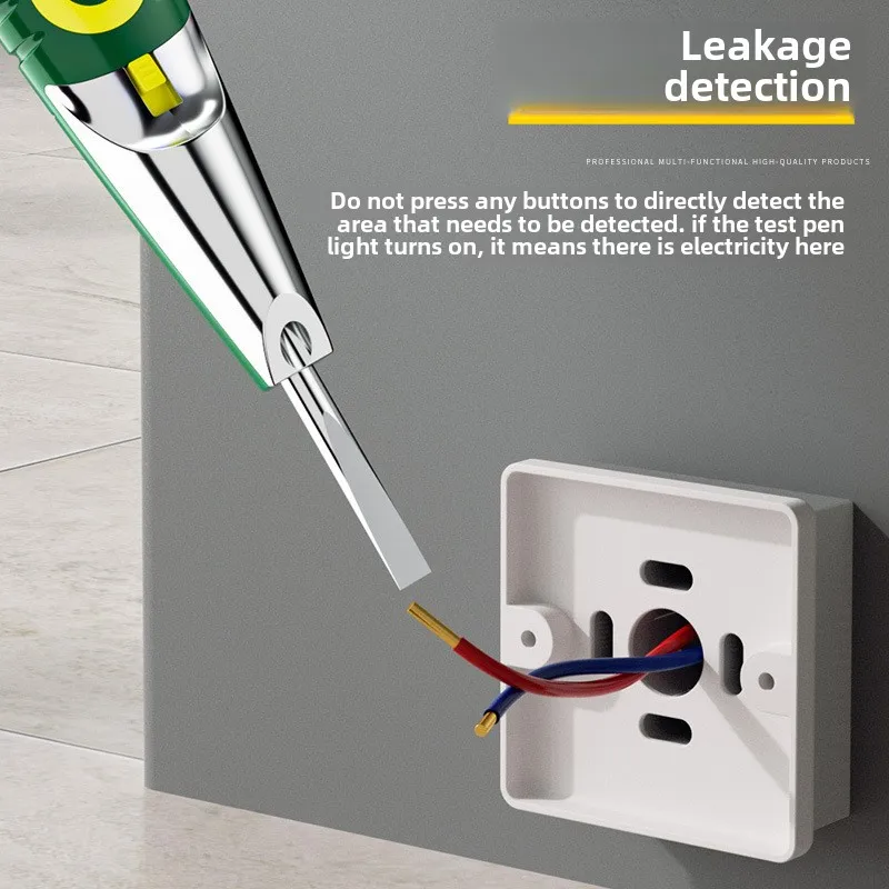 Shengda Industrial Grade Sensor Test Pen Zero Live Wire Circuit Detection Pass Power Cutter Special Genuine Electric Test Pen