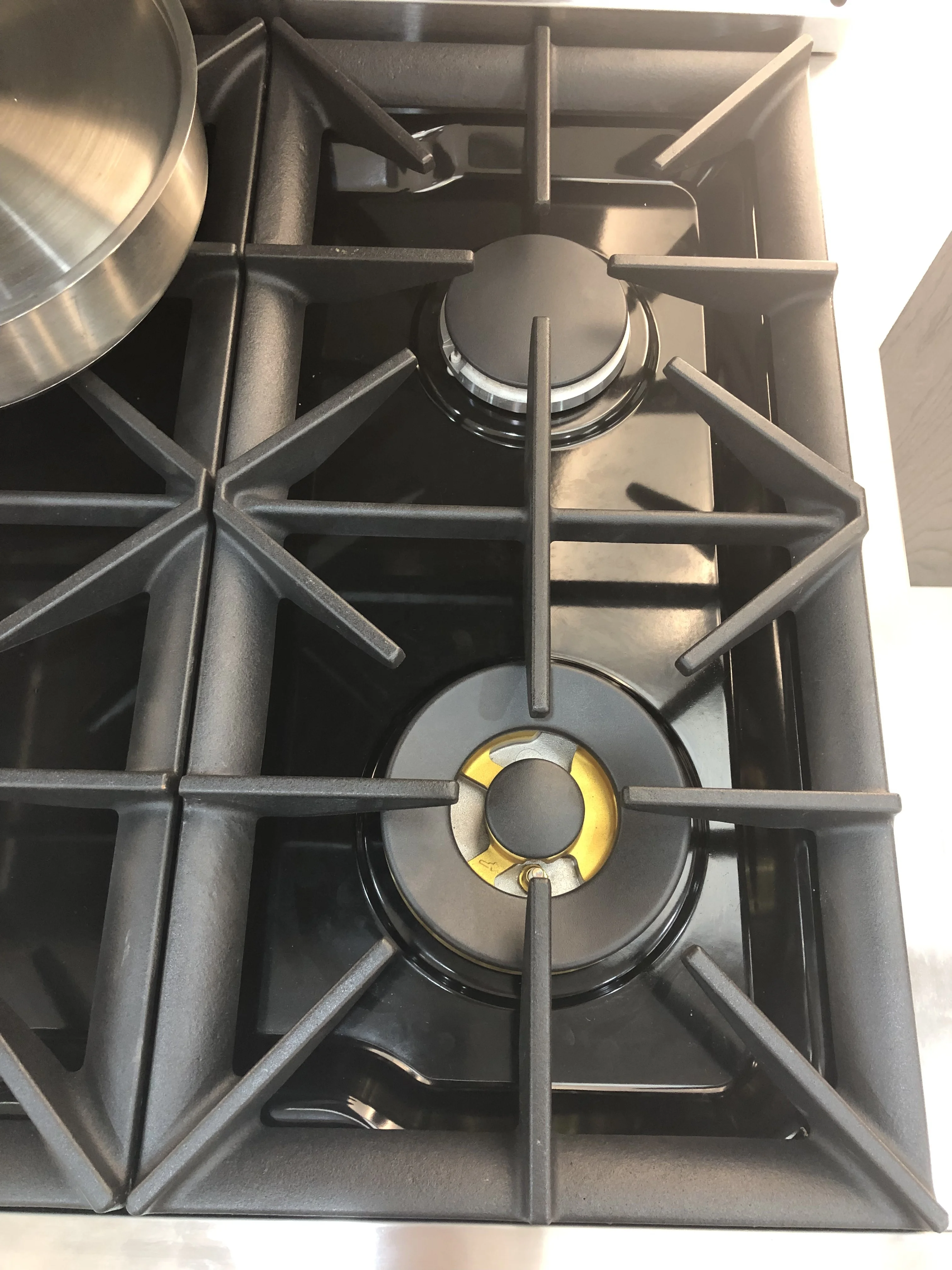 SENG ETL certified black titanium professional range  6 burner 30&36&48 inch free stand gas range