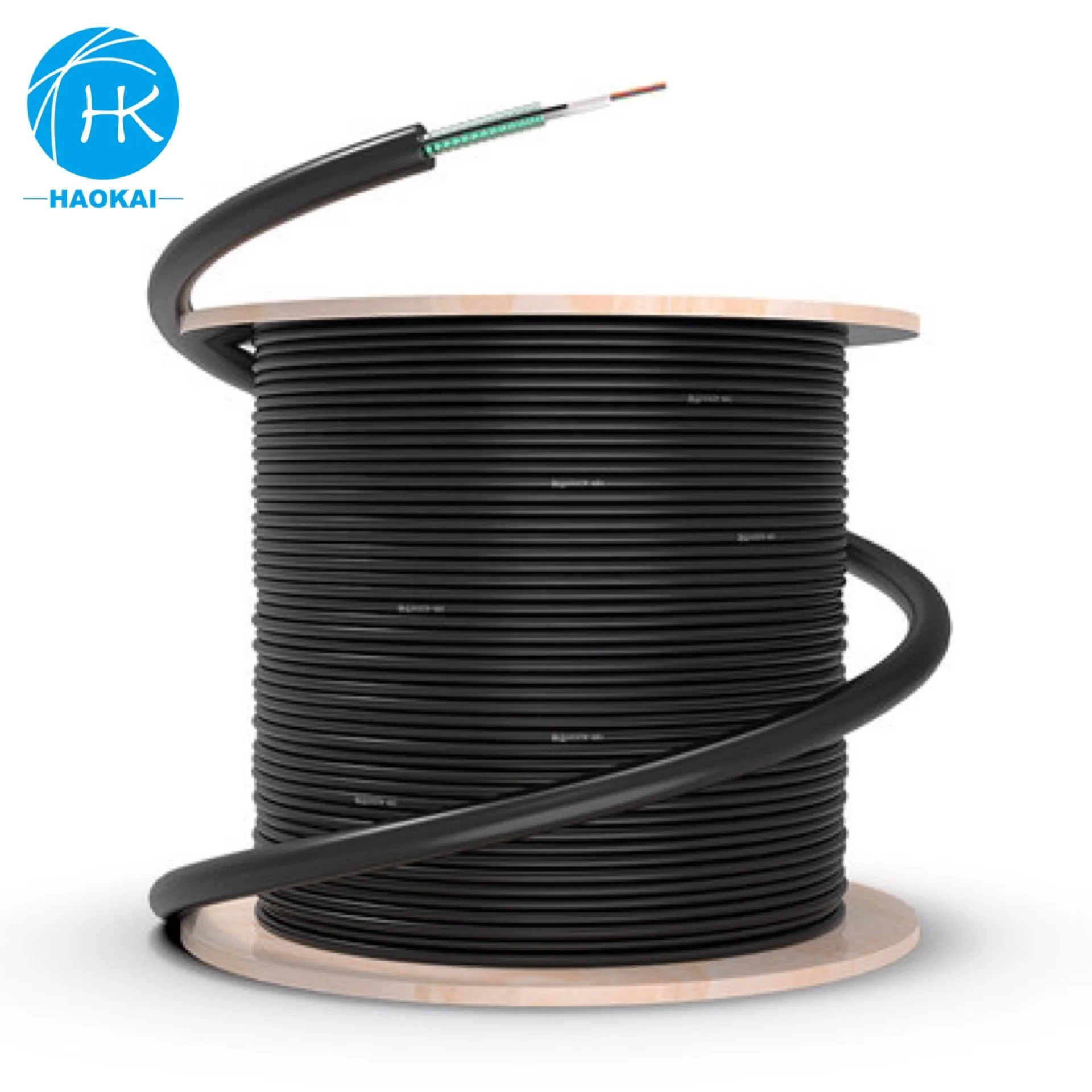 Light Armored 2-12f Single mode/Multimode GYXTW Optical Fiber Cable 1km Price