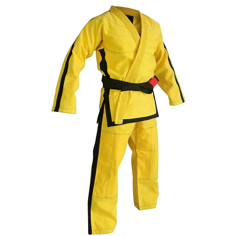 Wholesale Customized made brand Brazilian Jiu Jitsu Gi bjj kimono suit uniform Training bjj Jiu Jitsu Uniform White, Jujitsu