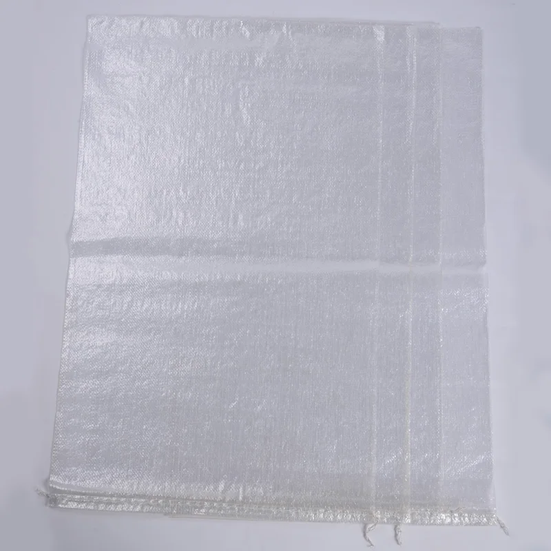 Professional Craftsmanship Pp Woven Bag Transparent Woven Plastic Bag For Packing Rice Bags