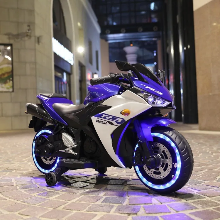 Fast Shipping Kids Electric Motorcycle Cool Three Wheel Electric Motorcycle Tricycles Car Children Motorcycle