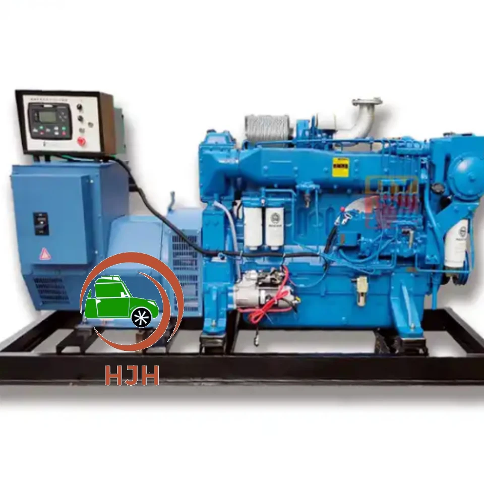 Marine Motor Diesel Engine 350hp Marine Generator Assembly 1800 rpm With Gearbox WP10CD264E