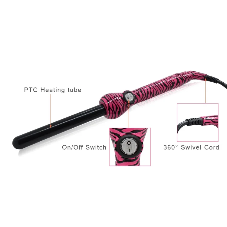 Professional Salon Big Curling Iron 450 Degree Fast Heating Electric Hair Curler Rod