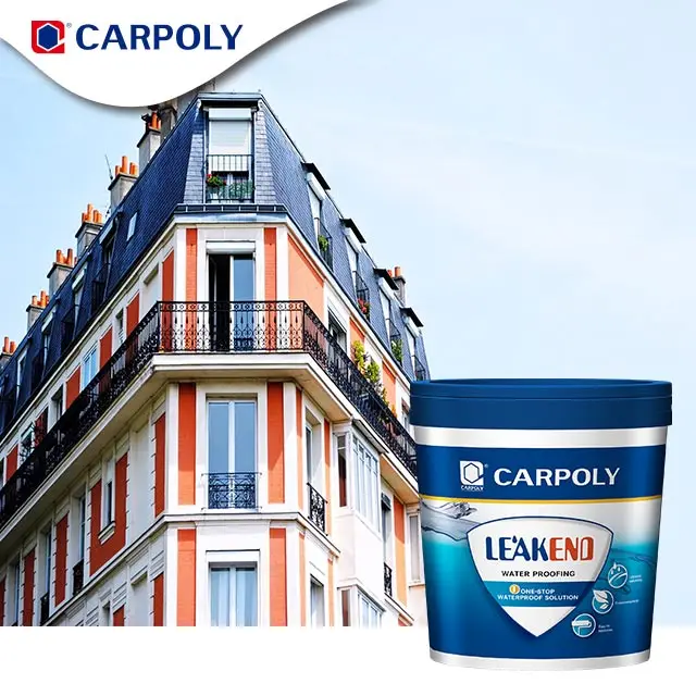 
CARPOLY Rapid curing rubber-based waterproofing paint for Exterior Wall suitable for waterproof projects 