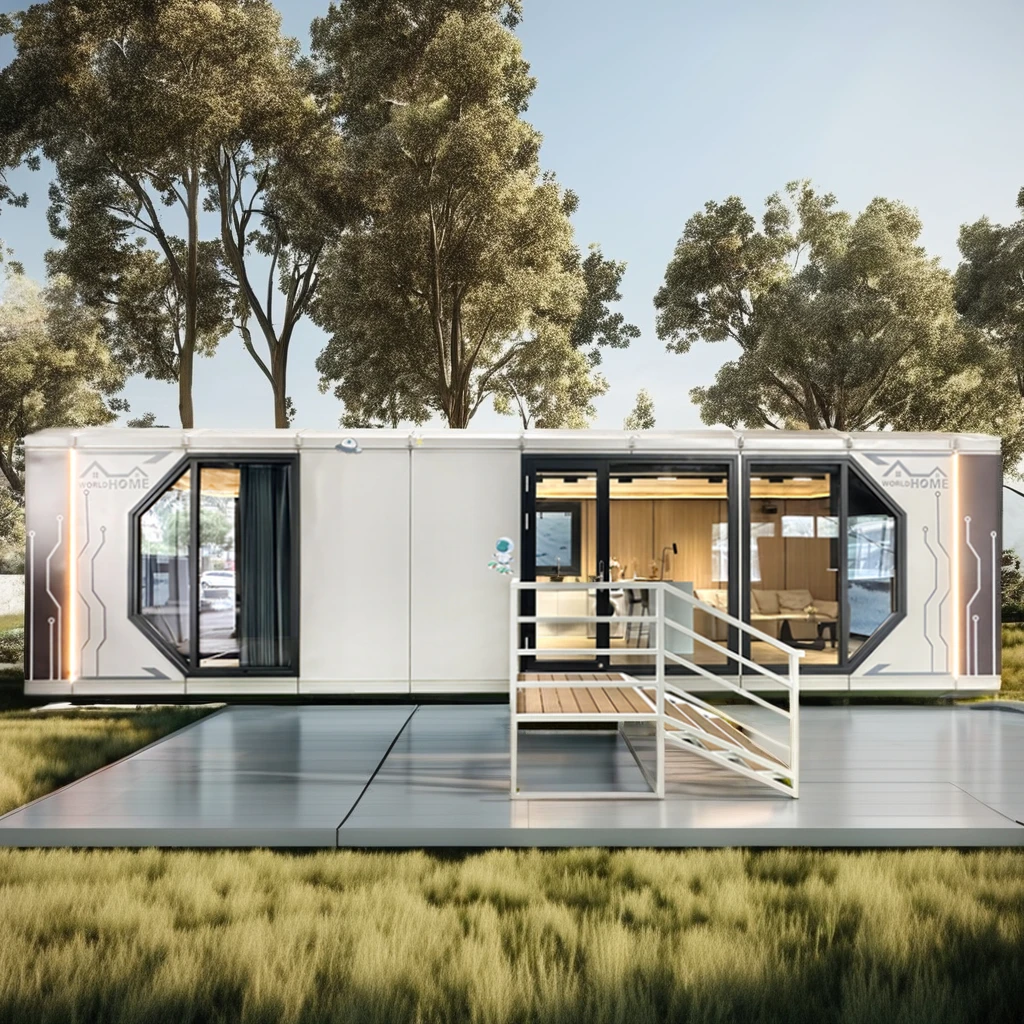 Detachable Modular Mobile Homes Prefabricated Two Bathrooms Prefab Houses 3 Bedroom House Plans Drawing Container House