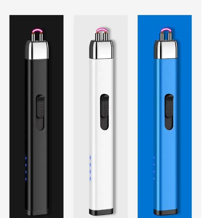 Usb Electronic Windproof Lighter  Kitchen Outdoor Aromatherapy Candle Lighter