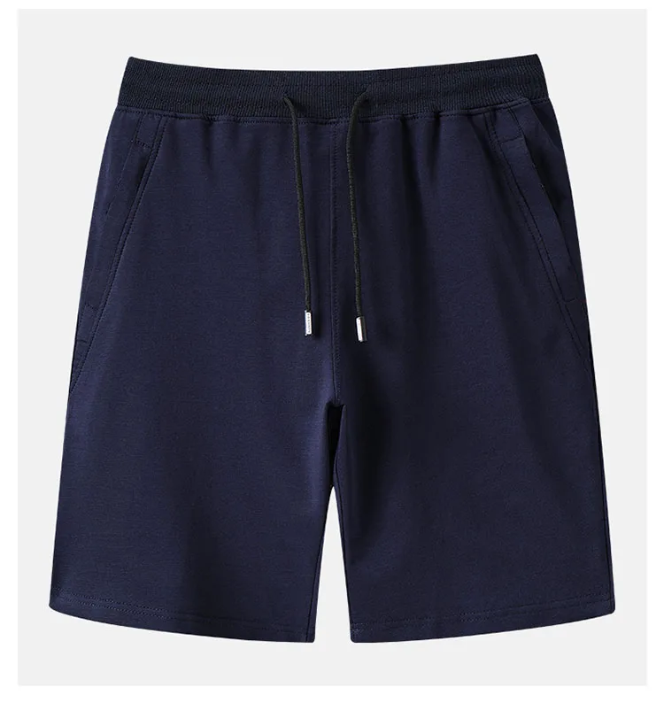 Высококачественные мужские шорты из 100% хлопка, повседневные брюки с индивидуальным принтом логотипа