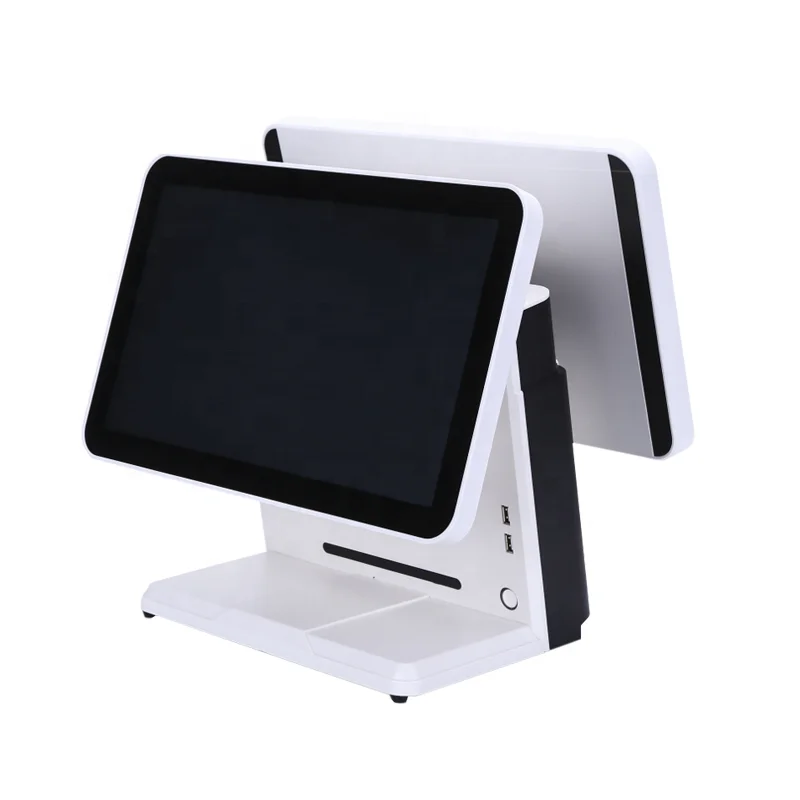 Aonpos Dual Screen Point Of Sale System Smart PC POS All In One Windows Touch Screen POS Machine For Retail