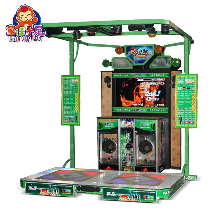 Earn money high profit play station 2 dance dance revolution arcade dancing music video coin operated game machine