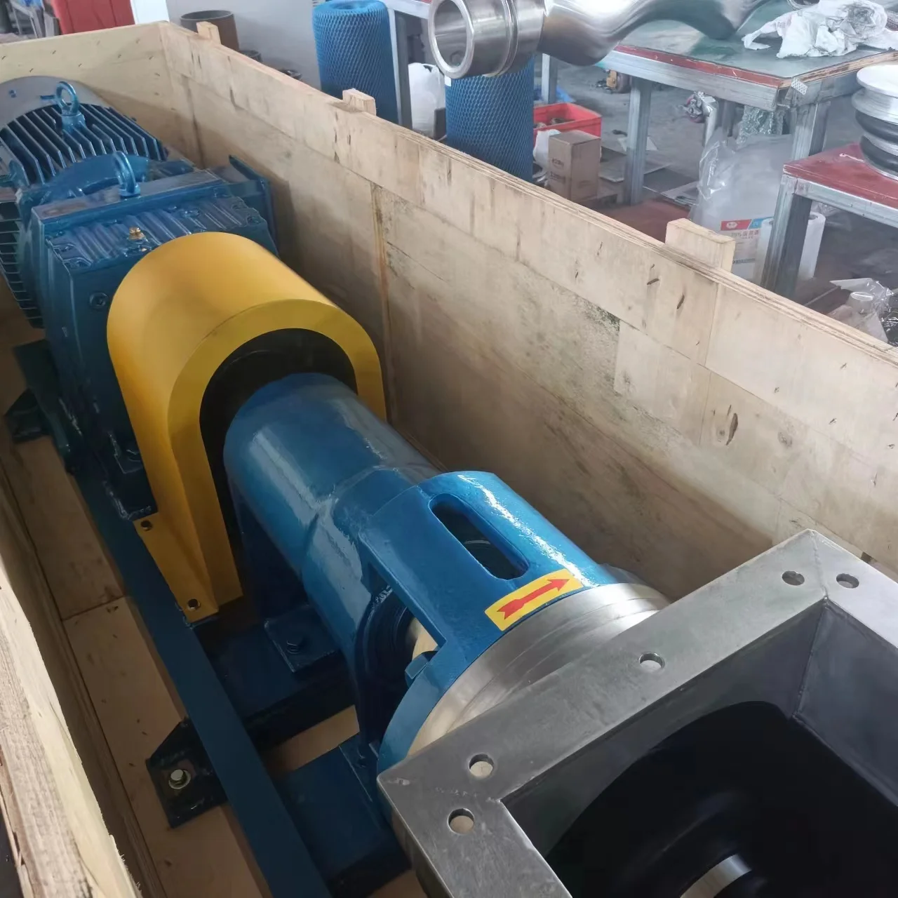 RoNice as Netzsch/Seepex  RD70ZL12B Open Hopper Progressing Cavity Pump