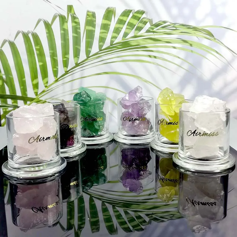 Air Miss Decorative Aroma Crystal Diffuser Fragrance Oil Gift Box Stone Essential Oil Diffuser